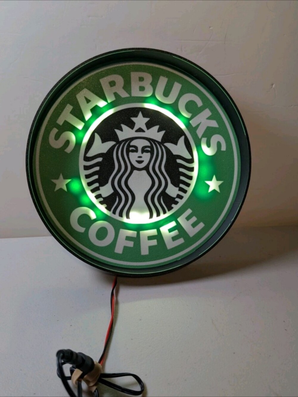 Starbucks Coffee Logo Light Box LED Sign replica with ac adapter